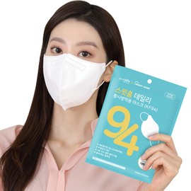 Sweet Home Daily KF94 Mask Bird Beak Type 50 Sheets Large / White Individual Packaging / 스윗홈 데일리 KF94 마스크 새부리형 50매 대형 / 화이트 개별포장
