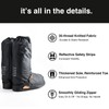 INUSO® Upgraded Waterproof Shoe Covers, Rain Shoe Covers - Reusable,