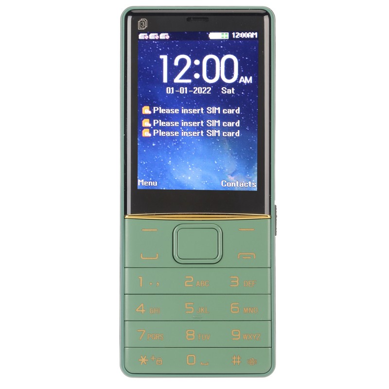 S475 2G Senior Cellphone 2.4in Screen Basic Phone Big Button