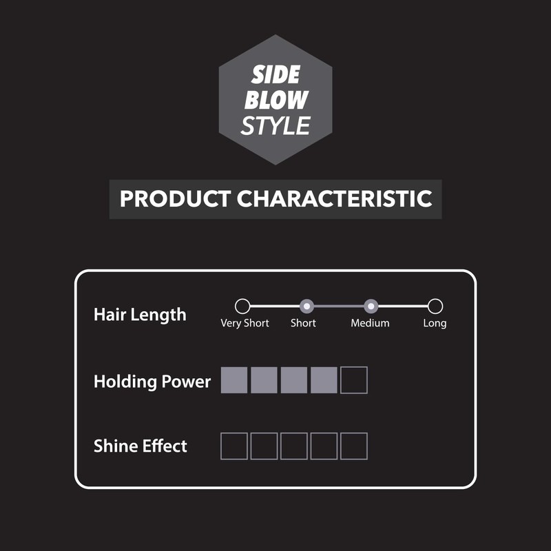 Gatsby Hair Styling Wax Matt & Hard 75g Grey