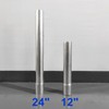 GRELWT 2 Pack 2-3/8" OD Metal Post Extender, 6" Fence