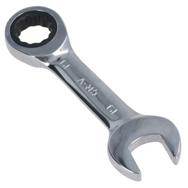 AB Tools 19mm Stubby Ratchet Combination Spanner Metric Wrench 72 Teeth SPN12