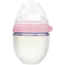 Comotomo Natural Feel Baby Bottle 3 Pack (Pink, 5ozx3)