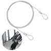 YOKIVE 2 Pcs Safety Cable Locks, Stainless Steel Security Wire