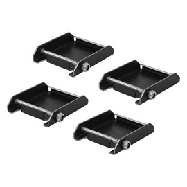 NINOSO Caster Pad - Fits 4" x 4-1/2" Top Plate (4pcs)
