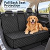 Waterproof Dog Car Seat Cover for Back Seat Protection –