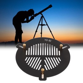 Bahtinov Mask Focusing Mask for Telescopes, Aluminum Alloy Telescope Focusing Mask for a Tube Outer Diameter (OD) From 63mm-89mm, Telescope Accessories