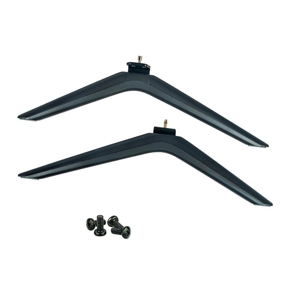 ALLIMITY Tabletop TV Base TV Stand for Living Room Replacement
