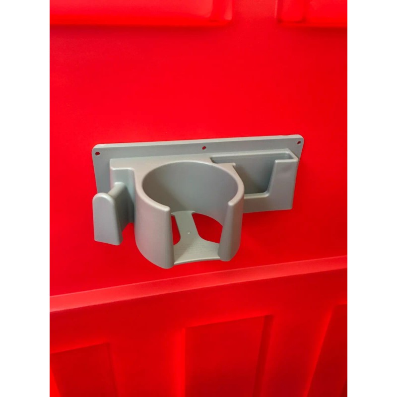 Porta-lite Portable restroom cupholder light