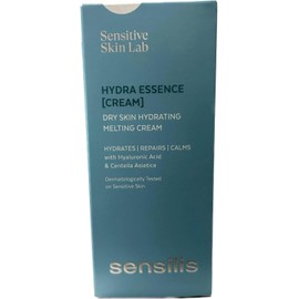 Sensilis Hydra Essence Fondant Cream 40ml - Crema Facial Hidratante Intensiva de Larga Duración para Piel Seca y Sensible