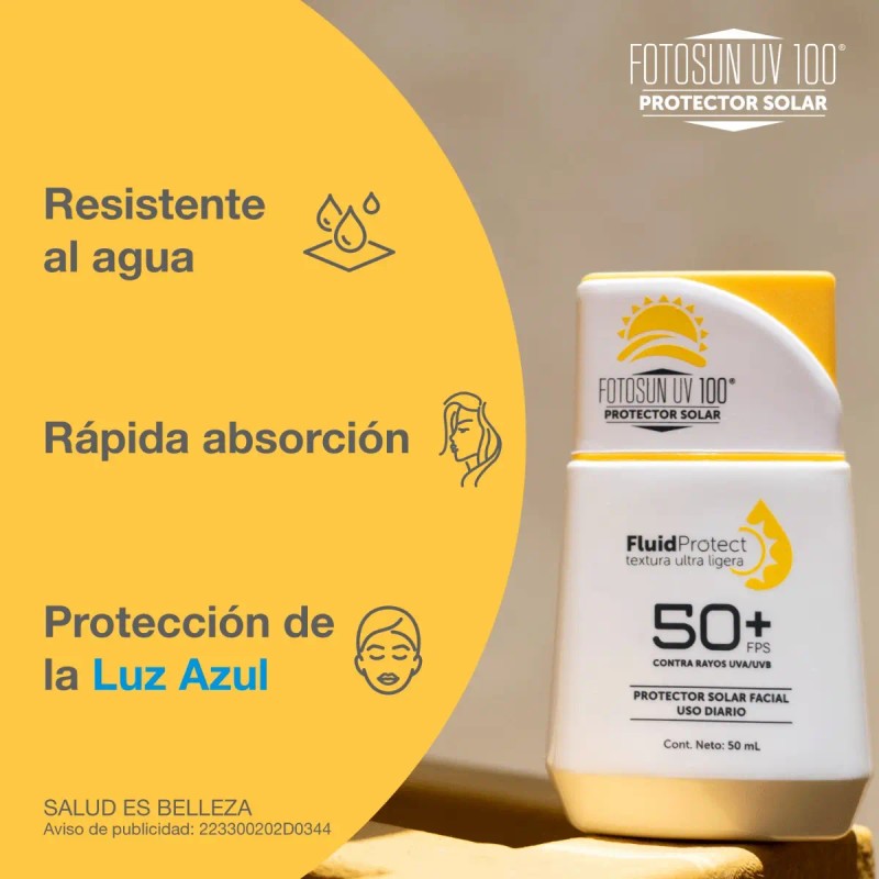 Fotosun 100 Protector Solar Fps Kit Fluid Adulto