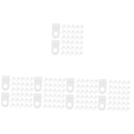 Operitacx 5 Sätze Kabelhalter Für Kabelmanagement Kabelclips Für Lichterketten Drähte Für Kabeldurchmesser Robuste Montageklammern Für Innen Außenbereich 100 Stück * 5