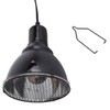 5.5in Reptile Lamp Fixture Uniform Heating Professional Shallow Dome Lamp