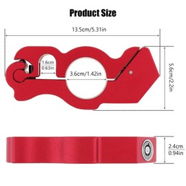 Heavy-Duty Motorcycle Locks Anti Theft - Premium Motorcycle Locks Dirt Bike Lock,Motorcycle Brake Lock Throttle Lock for Off-Road Bikes & Moped Accessories,Red