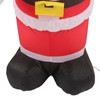 Christmas Inflatable Santa Waterproof Tear Resistance Inflatable Santa Decoration with