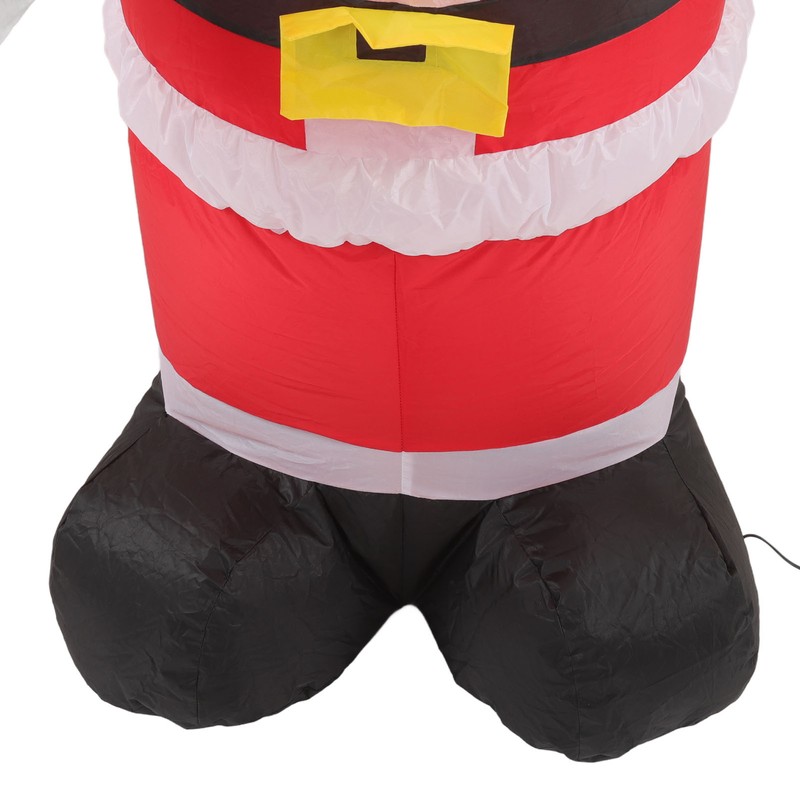 Christmas Inflatable Santa Waterproof Tear Resistance Inflatable Santa Decoration with