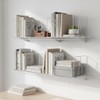 ziroland Wire Shelf Dividers - White Closet Organization & Storage