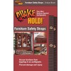 Quakehold! Furniture Strap Kit, Antique Brown