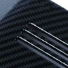 Generic Carbon Fiber Center Console Dashboard Panel Frame Trim Bezels