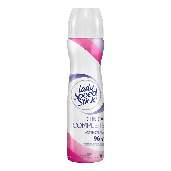 Lady Speed Stick Clinical Desodorante Mujer, Protección Clínica, combate el Mal Olor y no deja Manchas en la Ropa ni en la Piel, 93 g.