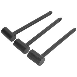 Guitar Rod Wrench Iron 7MM 8MM 6.35MM Universal Adjustment Tool for Electric Folk Gibson Jackson Guitar Neck Repair (Black 6.35MM+7MM+8MM three sets)