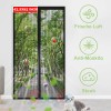 MUCH Magnetic Screen Door Hands Free Mesh Partition Curtain Keeps