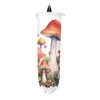 Mushroom Plastic Bag Holder, Reusable Grocery Bag Holder Wall Mount
