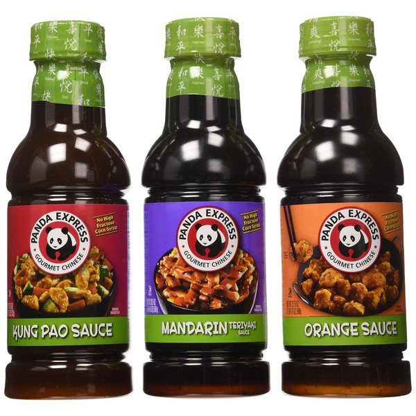 Panda Express, Variety Sauce Package, 20.5oz Bottle (Pack of 3 Flavors)