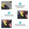 HAFRILY 4Pcs Pressure Power Washer C Clip for Karcher K2