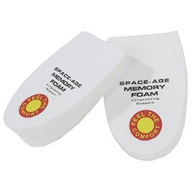 Womens Memory Foam Heel Cushions Shoe/Trainers Insoles