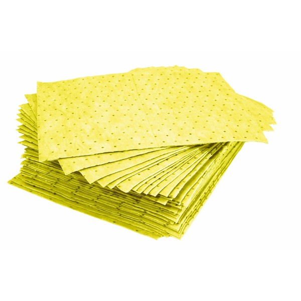 Oil-Dri L90834 15" W x 19" L Haz-Mat Pads (100