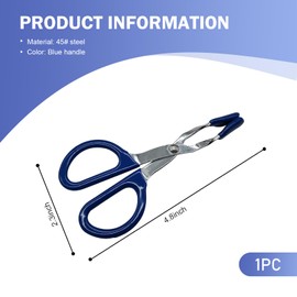 Dogary 1 PC Mini Bulb Removal Tool, Broken Bulb Extractor, Car Dashboard Interior light Bulb Extractor tool, Universal Car Bulb Pliers, To Removing Hard Reach Miniature Bulbs (Blue)