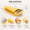 Stainless Steel Banana Slicer for Kitchen Food Prep – Quick