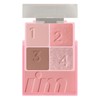 [I'm meme] Korean Cosmetics Eyeshadow Palette, Glitter, Multi-Cube (Sweet Pink)