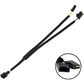 TOUBAOBAO Toyota Car Bifurcation Harness Toyota Single Horn to Double Horn Conversion Harness, Single Horn to External Double Horn! Approx. Approx. 15.7 inches (40 cm), Toyota Horn, Bifurcation