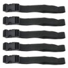 S SYDIEN 5Pcs Black Nylon Strap 1" x 47" (3.9ft)