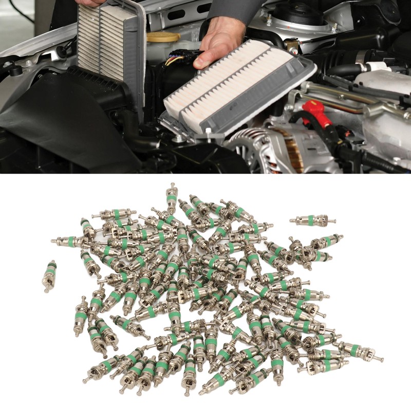 100pcs Air Conditioning Valve Core R12 American Valve Core with