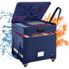 DocSafe File Box with Lock, 2-Layer Fireproof Document Box with