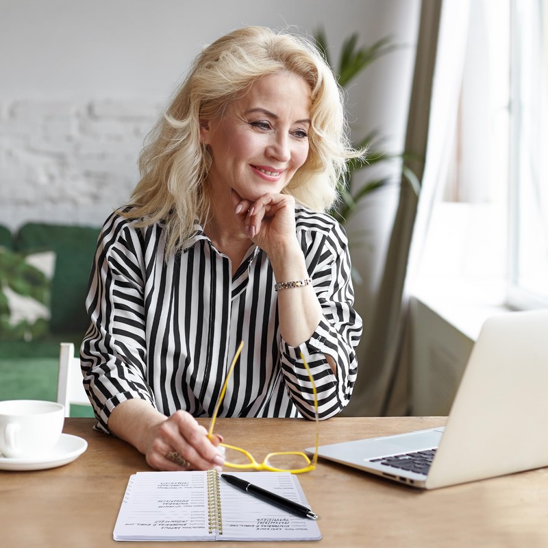 Beautiful Password Book with Alphabetical Tabs - Perfect Pocket Size