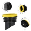 Cloudpower Toilet Flange Sealing Ring With Anti Backflow Valve, LeakProof