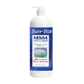 MSM Natural Pure & Natural Lotion-32 ozs.