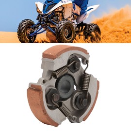ATV Clutch Pad, Reliable High Performance Heavy Duty Mini Moto Pad with 3 Replacement Springs for 2-Stroke 47cc 49CC Engine Chinese Pocket Bike Quad 4