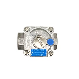 Natural Gas Pressure Regulator with 3/8"-18NPT Thread Inlet and Outlet Connection, 1/2 PSI Inlet Pressure and 4" WC Outlet Pressure (GR-130B)