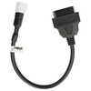 vhbw OBD2 Adapter 3 Pin to OBD2 16 Pin Compatible