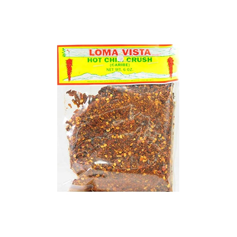 Loma Vista New Mexico Hot Red Chili Crush (Caribe), 6