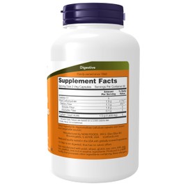 NOW Foods Supplements, Psyllium Husk Caps 500 mg, Non-GMO Project Verified, Natural Soluble Fiber, Intestinal Health*, 200 Veg Capsules