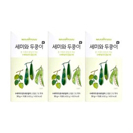 Namyune semi and dukong 3 packs of 15 / 남유네 세미와 두콩이 15개입 3개