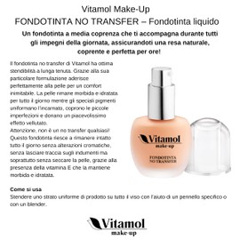 Vitamol Makeup Long Lasting Liquid Foundation for Face without Staining - 30ml (Cipria)