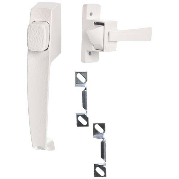 Wright Products V398WH Tie-Down Push Button Handle 1-1/2", 1-1/2-Inch, White
