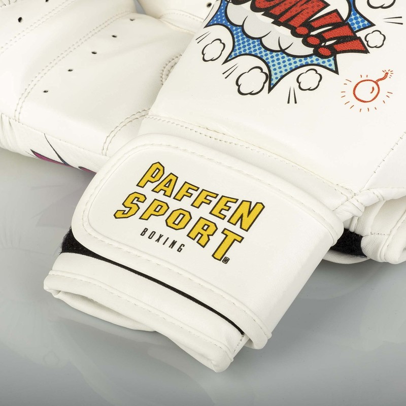 Kids Comic Boxing Gloves Unzen: 6 Colour: White